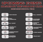 Upcoming Events